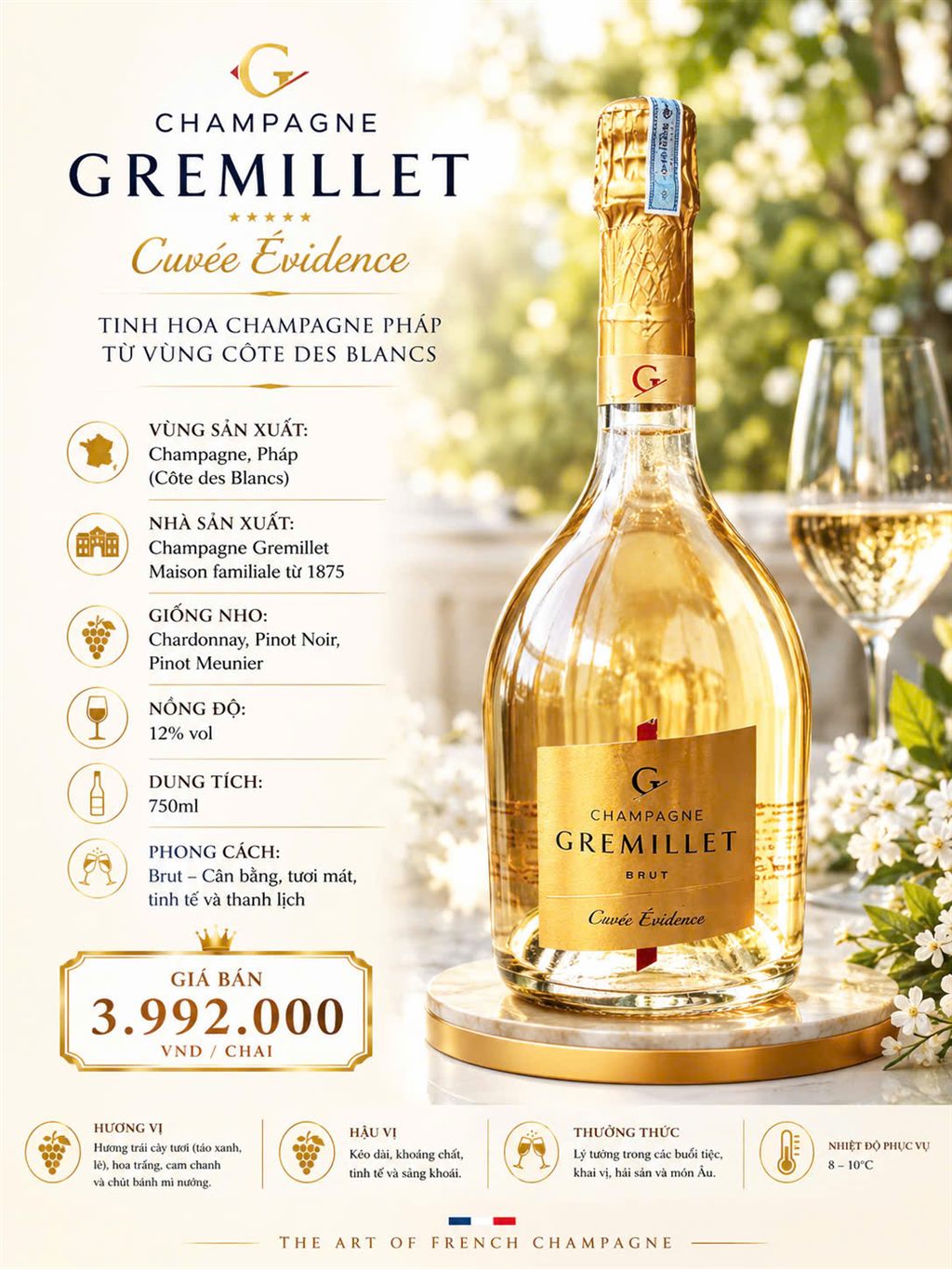 Champagne Gremillet Cuvée Évidence