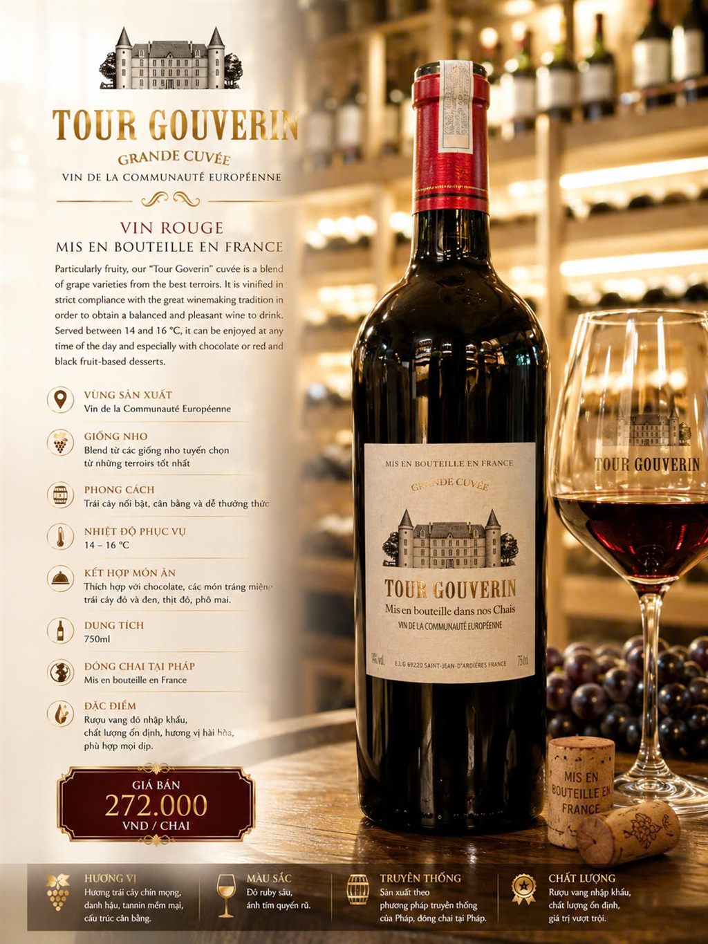 Tour Gouverin Grande Cuvée